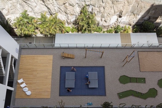 Outdoor sport area Marina Suites Canary Islands